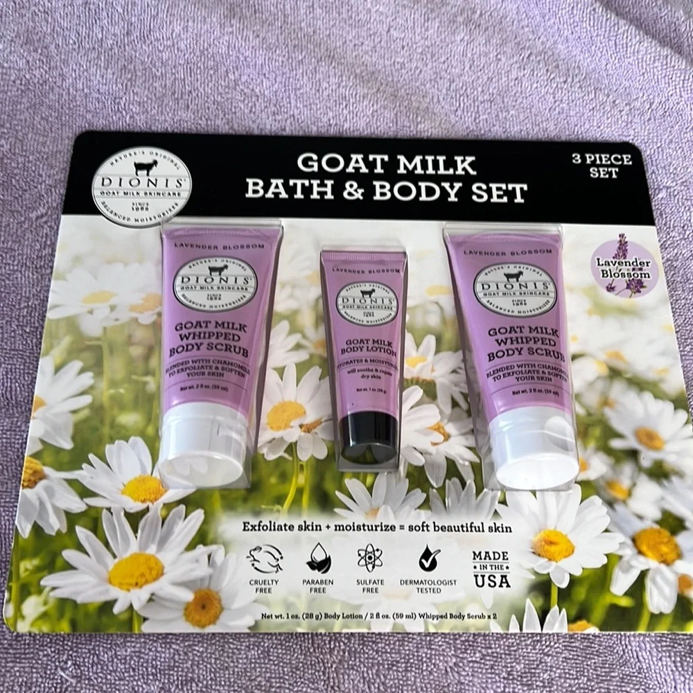 🐐 Goat Milk Bath & Body set